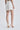 Pleated Shorts in Egret